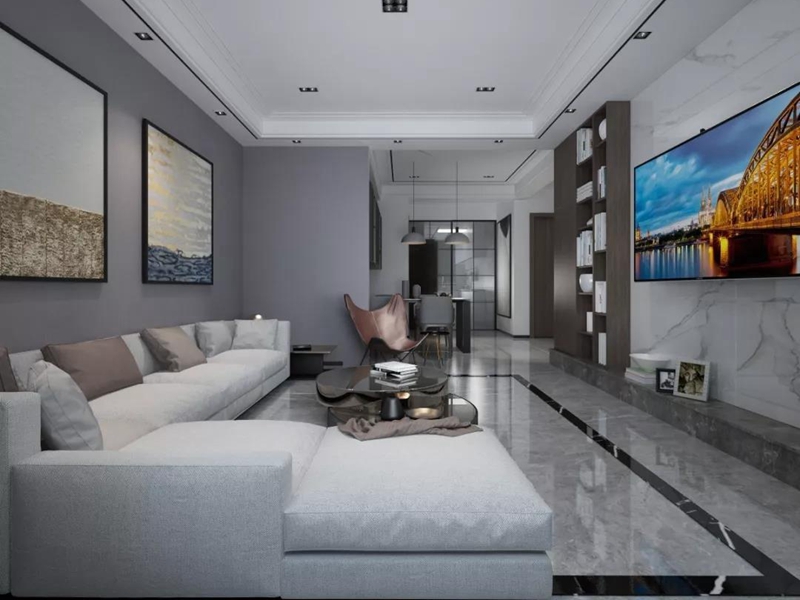 信德華府90㎡,簡(jiǎn)約風(fēng)格,甜地瓜家,明星家居