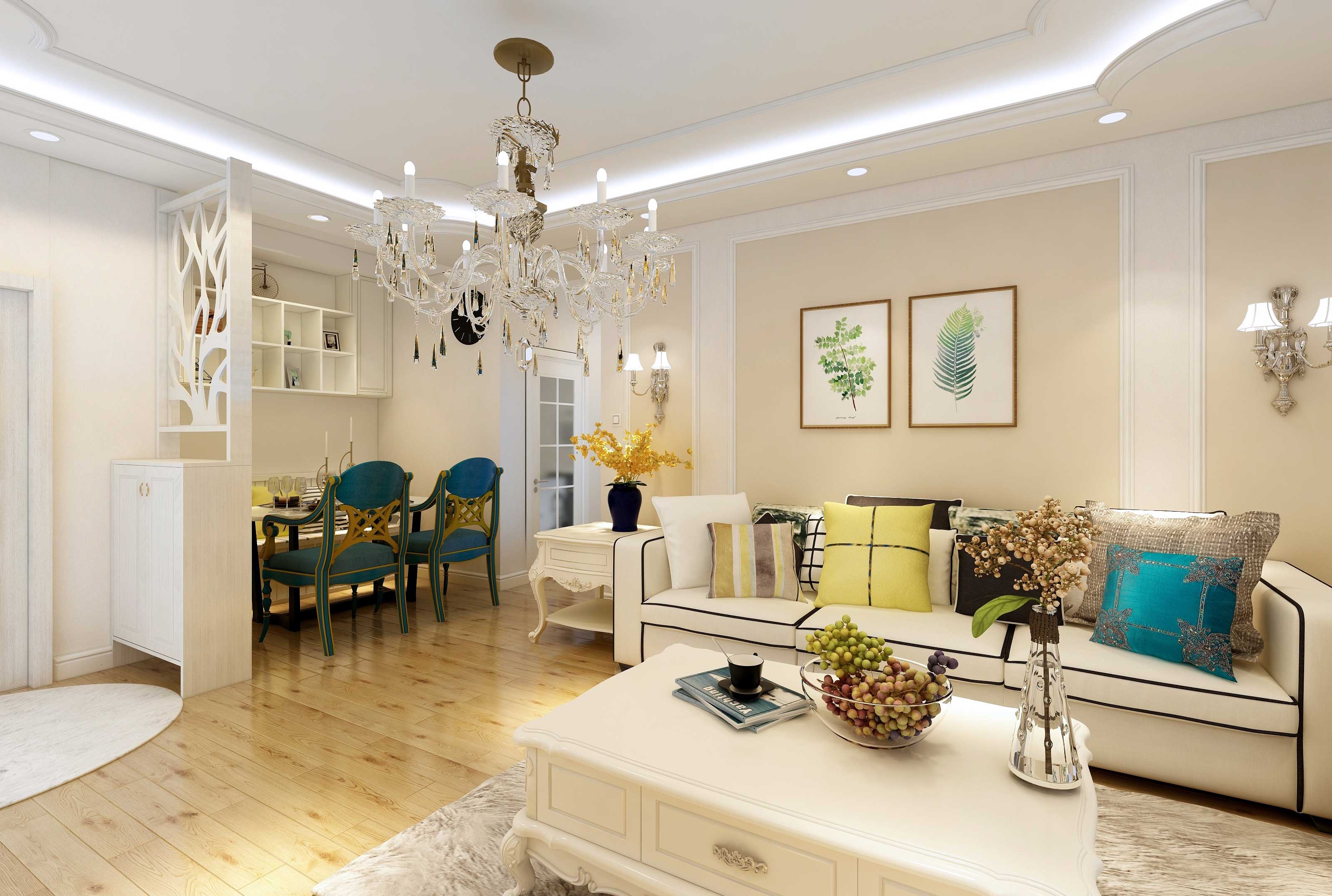 遼陽(yáng)裝飾公司 簡(jiǎn)歐式別墅裝修效果圖賞析