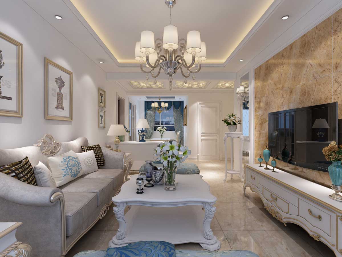 遼陽裝修公司簡歐風格裝修案例欣賞