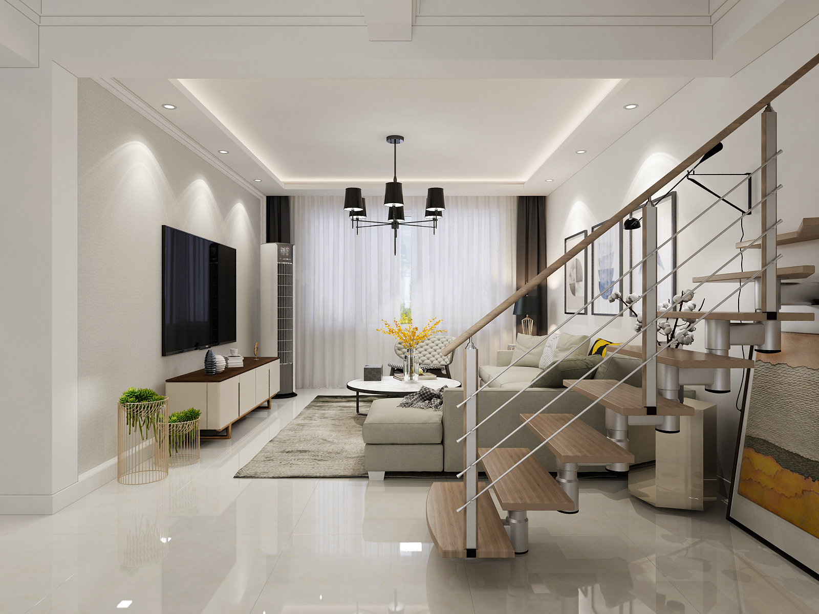 遼陽裝修公司第一城案例裝修效果賞析