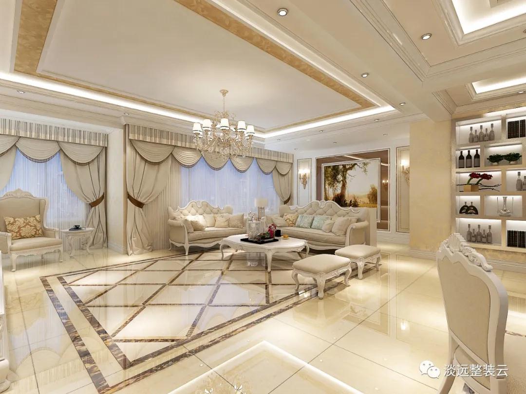 遼陽92平米的簡歐裝修風(fēng)格案例賞析