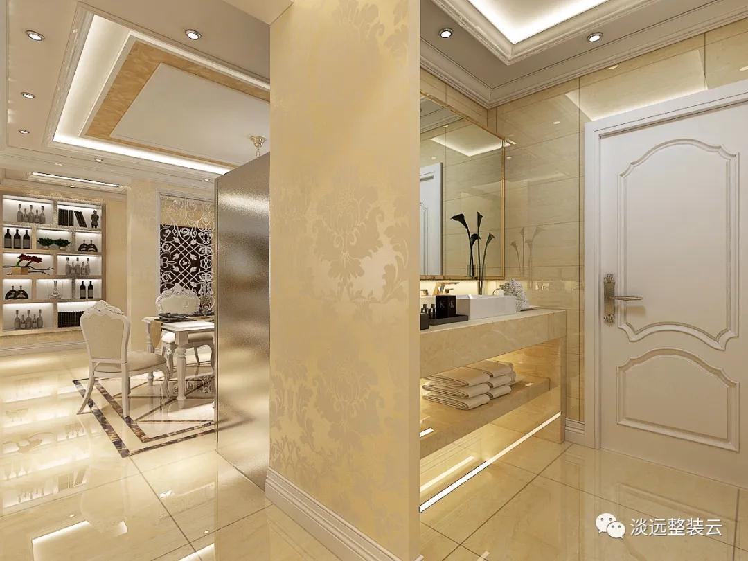 遼陽92平米的簡歐裝修風(fēng)格案例賞析