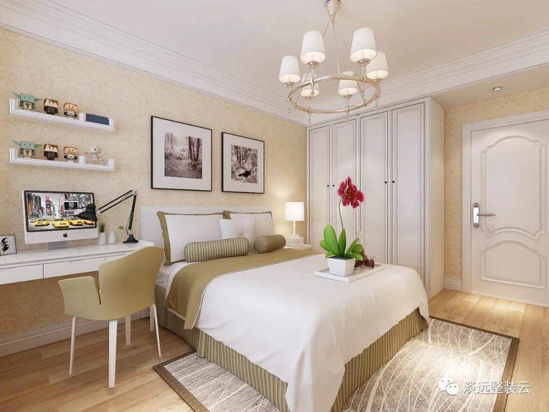 遼陽92平米的簡歐裝修風(fēng)格案例賞析