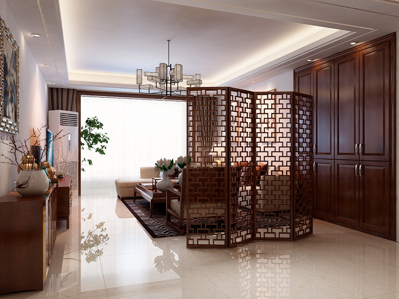 遼陽(yáng)中式現(xiàn)代風(fēng)裝修效果